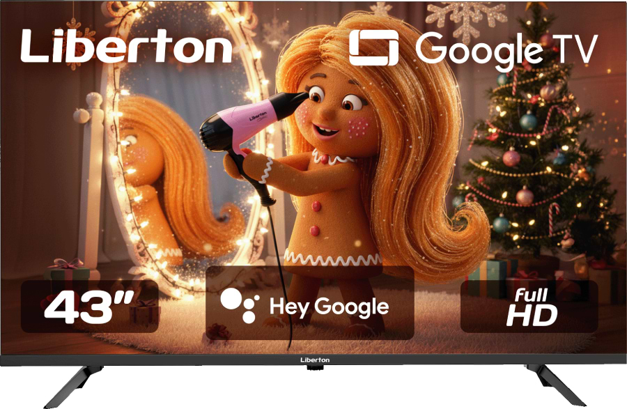 Купить Телевизор Liberton LTV-43F02GT - Фото 1 Телевизор Liberton LTV-43F02GT - Фото 1
