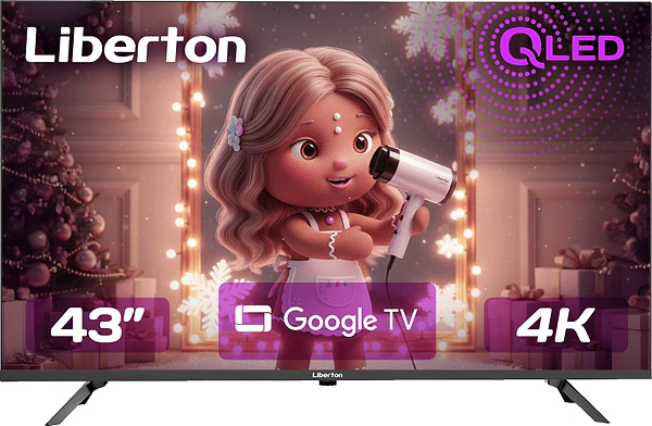 Фото - Телевізор Liberton LTV-43Q02GT Фото - Телевізор Liberton LTV-43Q02GT