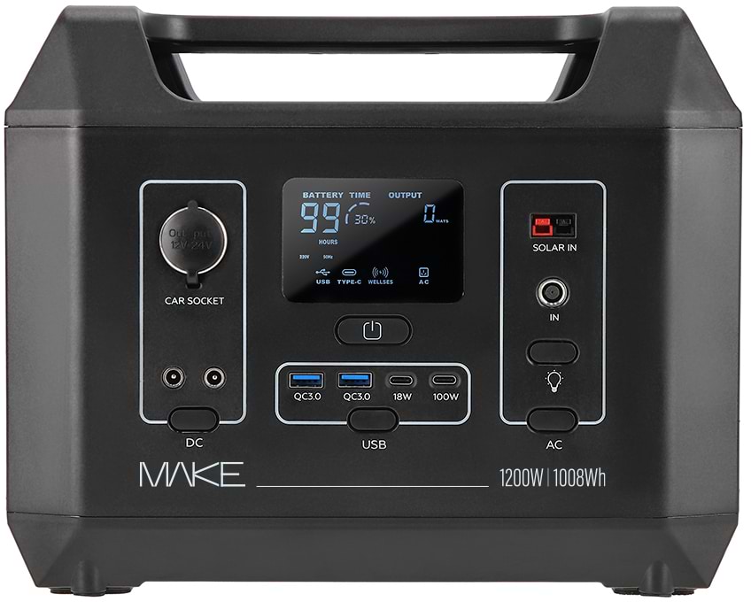 Зарядная станция универсальная MAKE 1200W 1008Wh (MPS-12002) - Фото 1