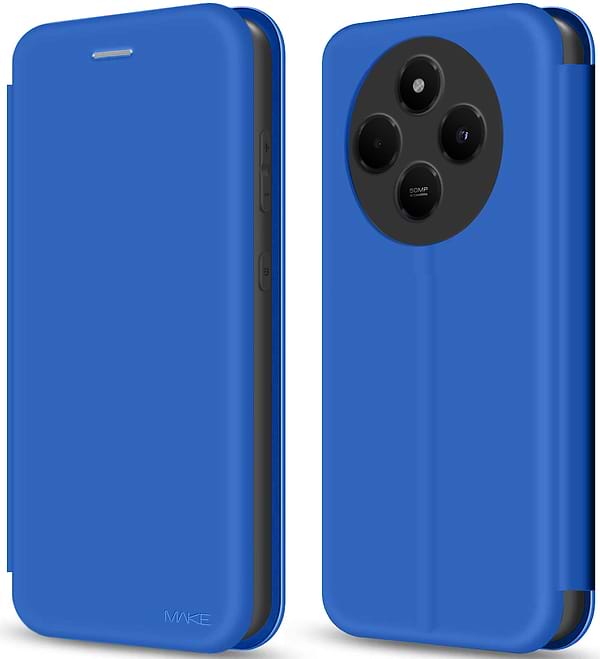 Фото - Чохол для смартфону MAKE Flip Xiaomi Redmi 14C/Poco C75 Blue (MCP-XR14C/PC75BL) Фото - Чохол для смартфону MAKE Flip Xiaomi Redmi 14C/Poco C75 Blue (MCP-XR14C/PC75BL)