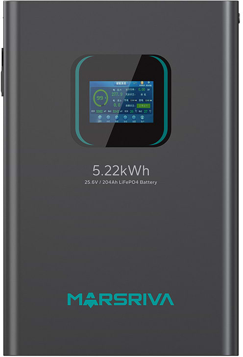 Батарея для солнечного инвертора Marsriva MDEnergy Storage LiFePO4 battery 25.6V/200Ah (MR-LFP24-200-WMD)