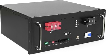 Батарея для сонячного інвертора Merlion LiFePO4 51.2V 50AH for Solar RACK MOUNT 50A BMS, 5000 циклов Q1 (LFP51.2-50US)