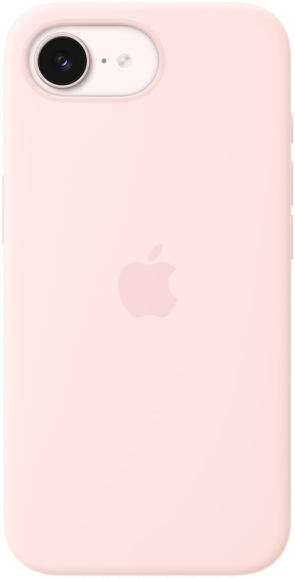 Фото - Чохол для смартфону Apple Silicone Case with MagSafe iPhone 17e Soft Pink (MHWJ4ZM/A)