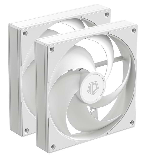 Фото - Корпусный вентилятор ID-Cooling AS-140-W Duet White Фото - Корпусный вентилятор ID-Cooling AS-140-W Duet White