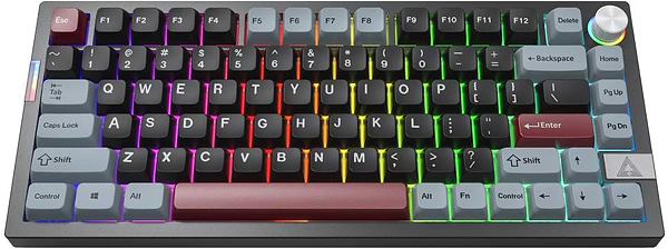 Фото - Клавиатура беспроводная игровая Montech MKey PRO75% WRL Darkness (MKPRO75DY)