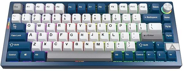 Фото - Клавиатура беспроводная игровая Montech MKey PRO75% WRL Freedom (MKPRO75FB)