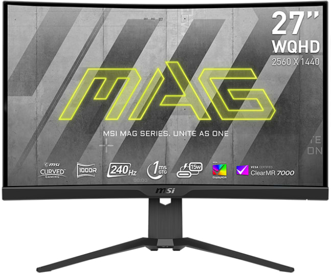 Монитор игровой MSI MAG 275CQRXF - Фото 1