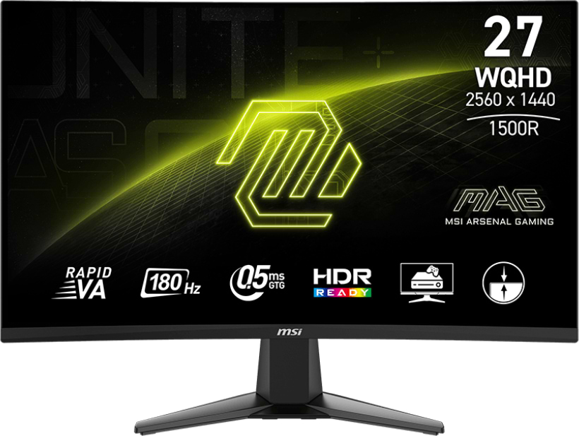 Монитор игровой MSI MAG 27CQ6F (9S6-3CD91M-027) - Фото 1