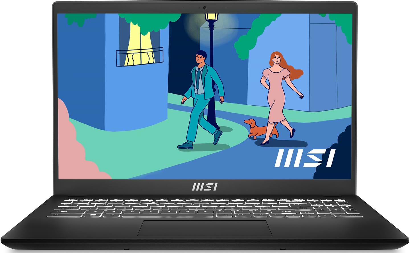 Ноутбук MSI Modern 15 B7M-469XUA (9S7-15HK12-469) Classic Black - Фото 1