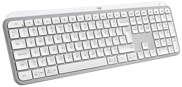 Фото - Клавіатура бездротова Logitech MX Keys S Wireless Pale Grey (920-011588)