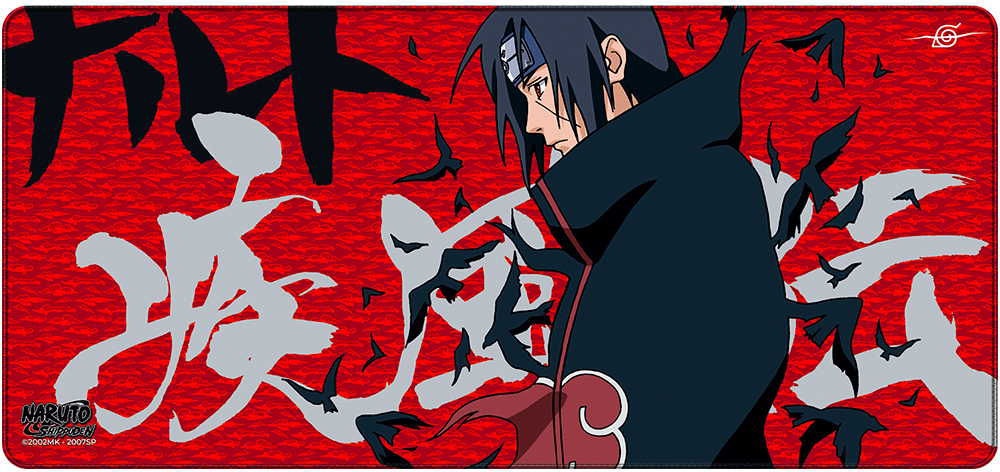 Килимок для миші  ігровий Naruto Shippuden Itachi Uchiha XL (FNRMPSPEED24ITCXL) - Фото 1