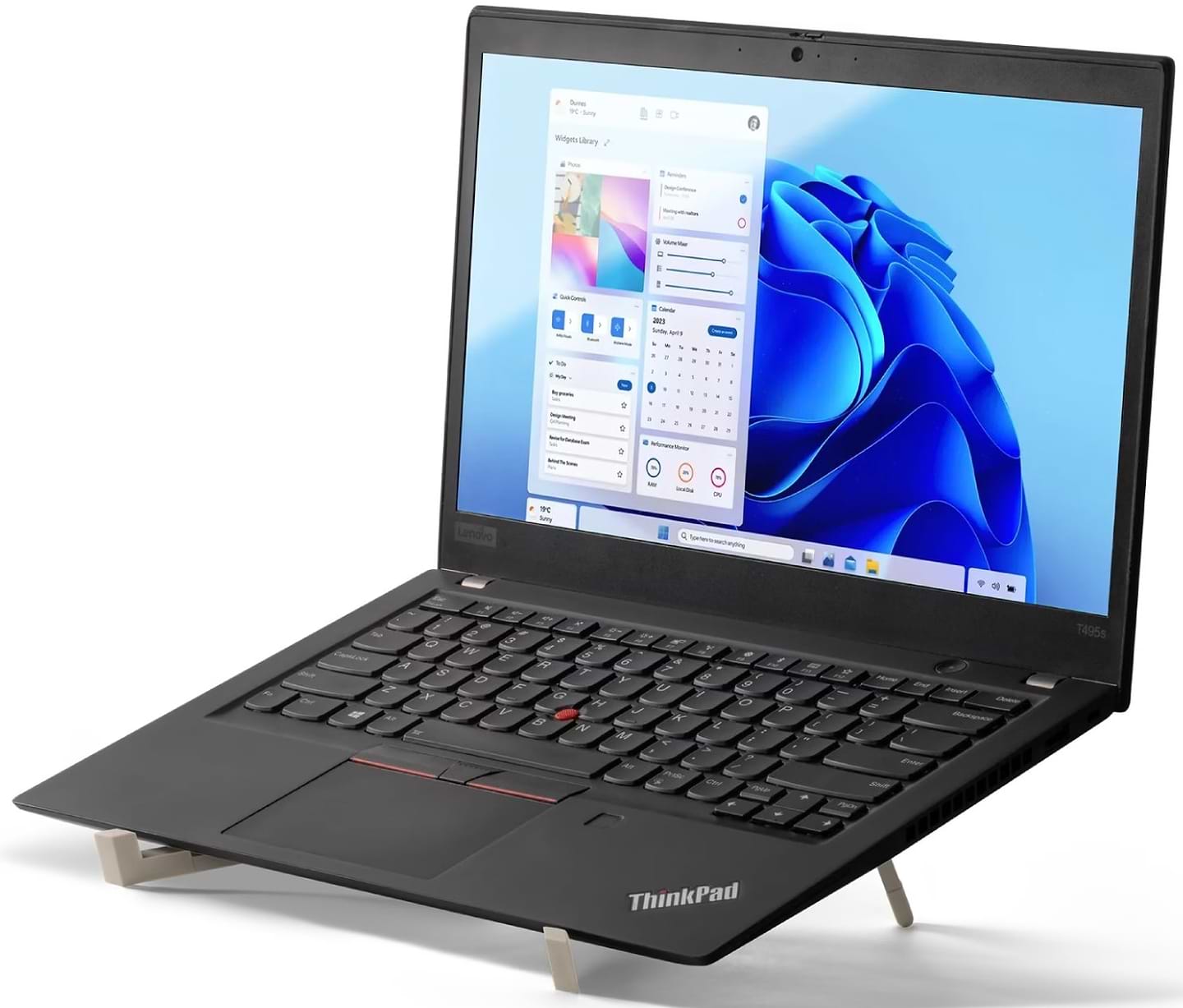 Подставка под ноутбук Native Union Fold Laptop Stand Sandstone (FOLD-STAND-SAN-RP) - Фото 1