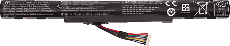 Аккумулятор для ноутбука PowerPlant ACER Aspire E5-422 (AL15A32) 14.8V 2000mAh (NB410262)