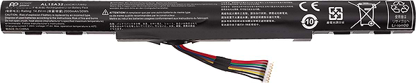 Фото - Аккумулятор для ноутбука PowerPlant ACER Aspire E5-422 (AL15A32) 14.8V 2000mAh (NB410262)