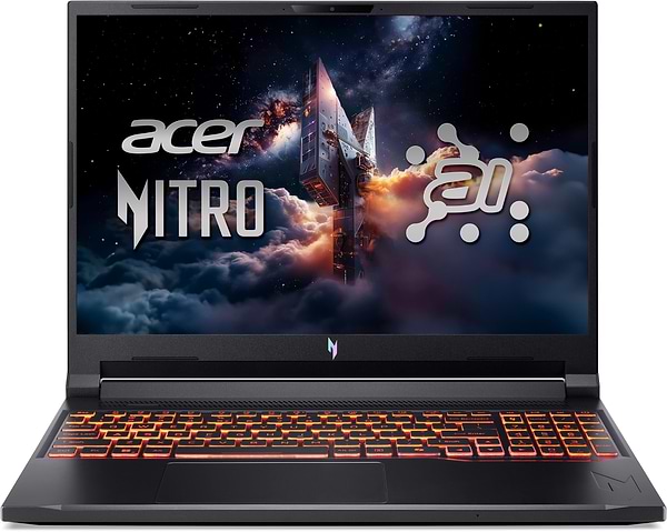 Фото - Ноутбук игровой Acer Nitro V 16 ANV16-61 (NH.QULEU.004) Obsidian Black