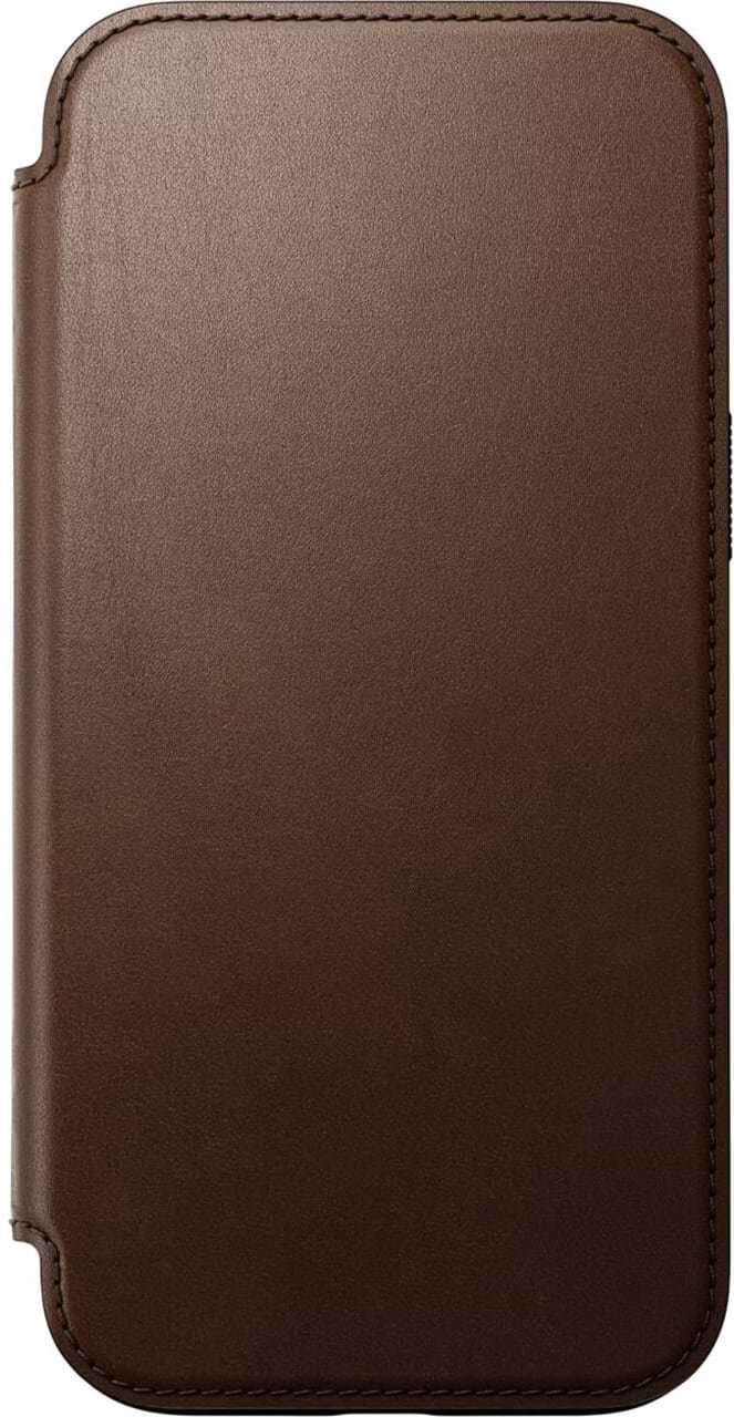 Чехол для смартфона Nomad Modern Leather Folio Brown for iPhone 16 Pro (NM01679585)