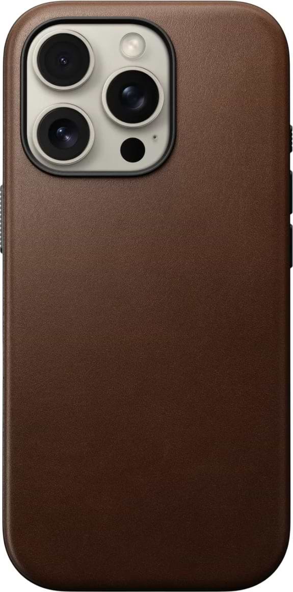 Чехол для смартфона Nomad Modern Leather Brown for iPhone 16 Pro Max (NM01692485)