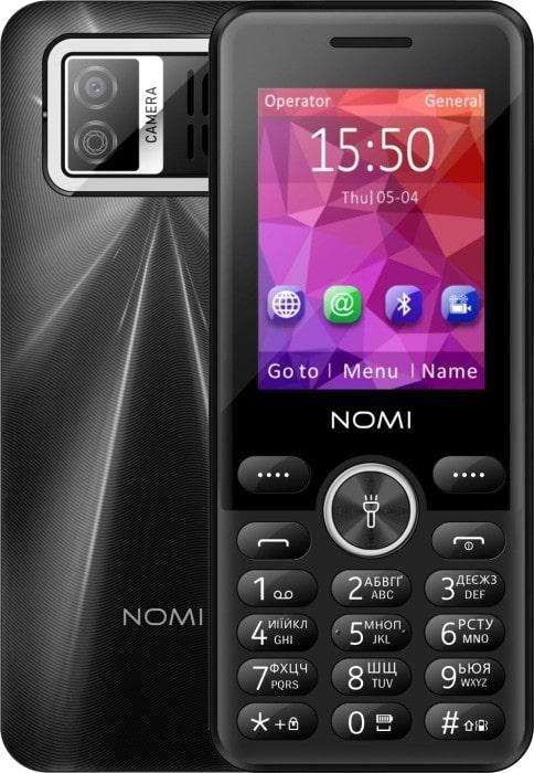 Мобильный телефон Nomi i2412 Black - Фото 1