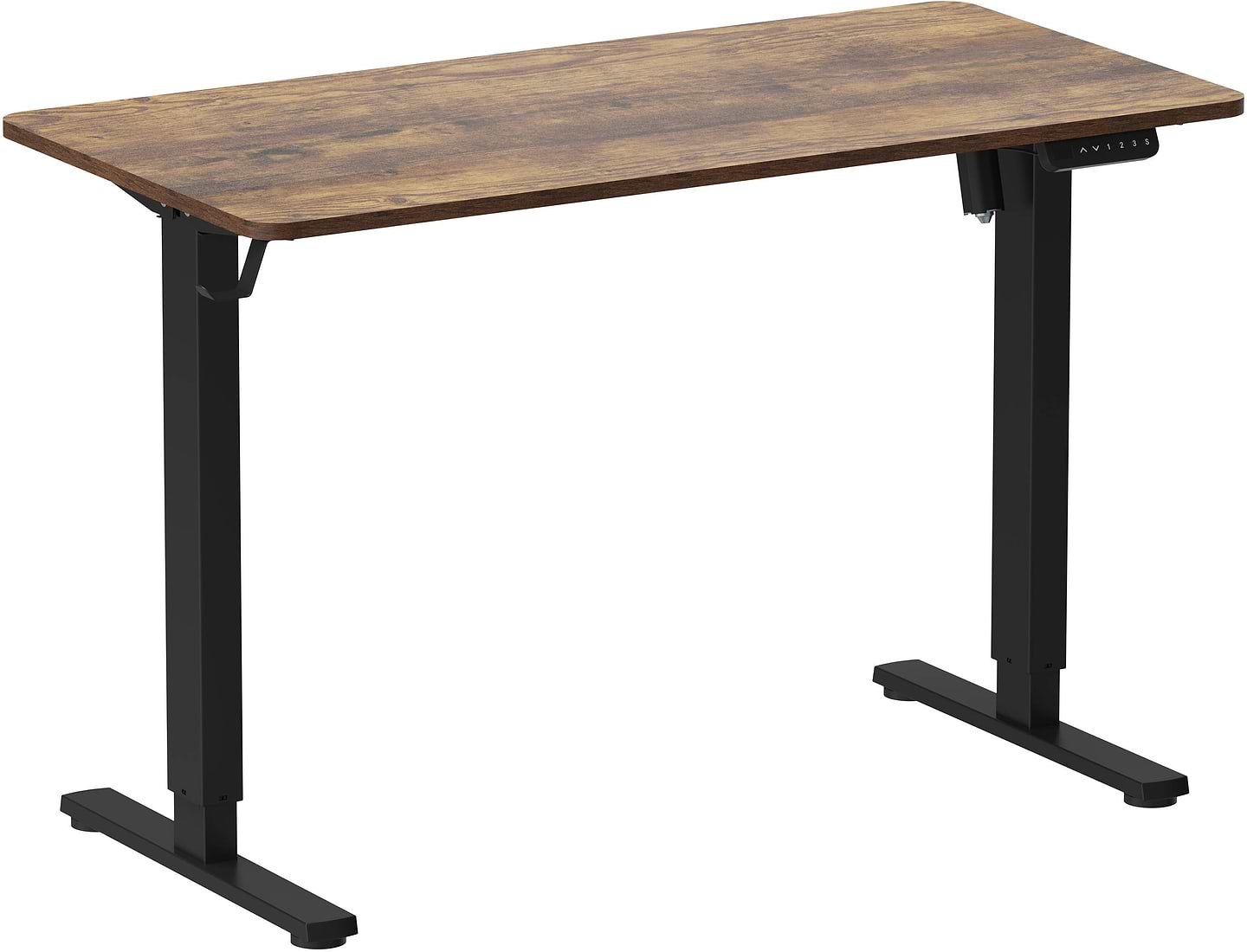 Стол компьютерный OfficePro ODE1260DW Dark Wood/Black - Фото 1