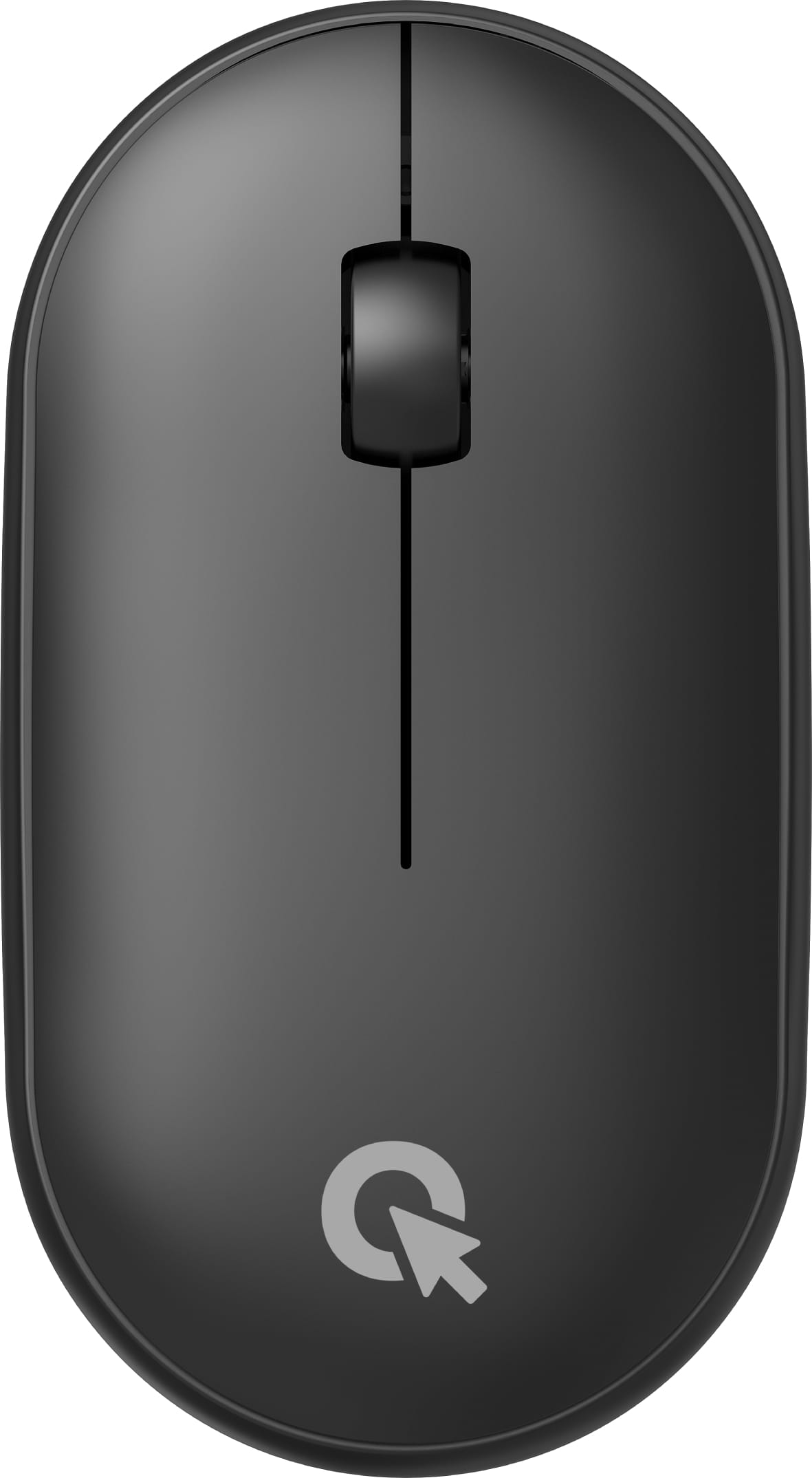 Мышь беспроводная OfficePro Silent Click Wireless Black (M185B) - Фото 1