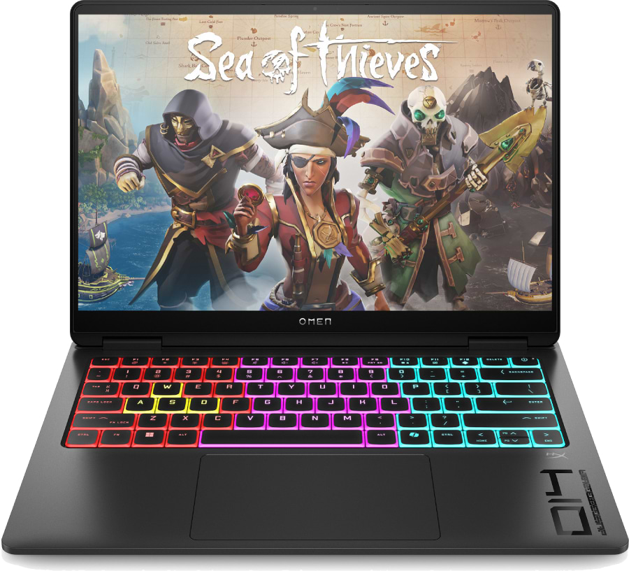 Ноутбук игровой HP OMEN Transcend 14-fb1017ua (C9RZ9EA) Shadow Black - Фото 1