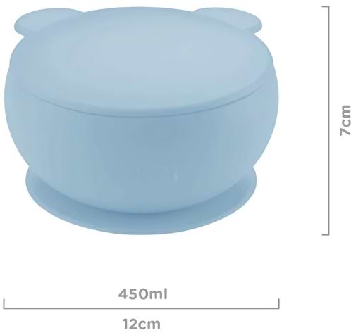 Фото - Тарілка для малюка MinikOiOi Bowly - Mineral Blue (101080003)