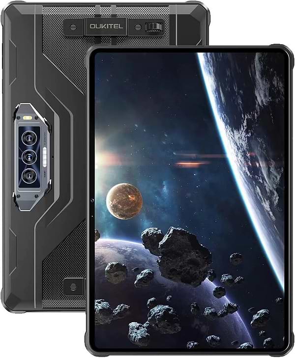 Фото - Планшет OUKITEL RT8 11'' 6/256GB LTE Black with hand