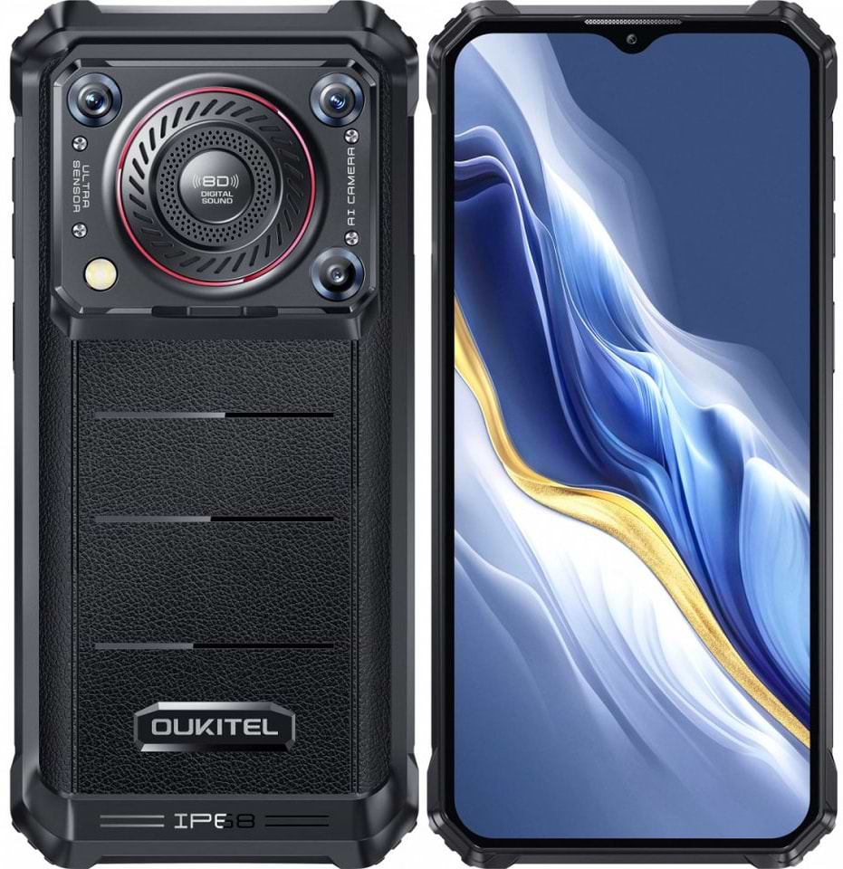 Смартфон OUKITEL WP36 8/128GB Black - Фото 1