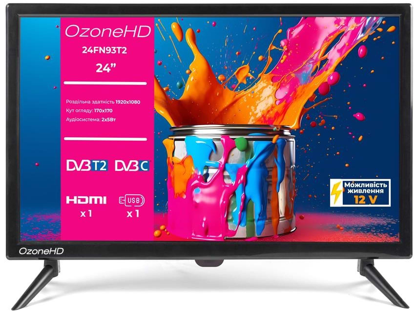 Телевизор Ozone 24FN93T2 - Фото 1
