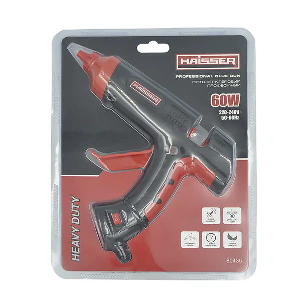 Фото - Клеевой пистолет Haisser 60W (80435)
