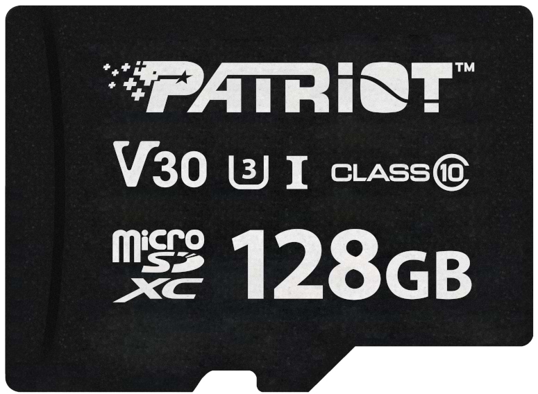 Карта пам'яті Patriot VX Series 128GB Micro SDXC V 30 Class 10 Memory Card - UHS-I U3 4K UHD Memory C (PSF128GVX31MCX) - Фото 1