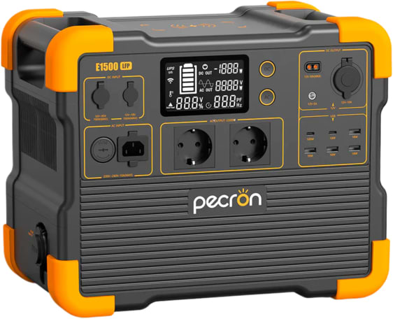Зарядная станция универсальная Pecron 1536Wh/AC 2200W/100W (E1500LFP)