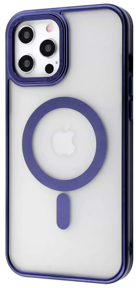 Чехол для смартфона Proove Blur Case with Magnetic Ring iPhone 12/12 Pro Midnight Blue (PCBCIP12PM08) - Фото 1