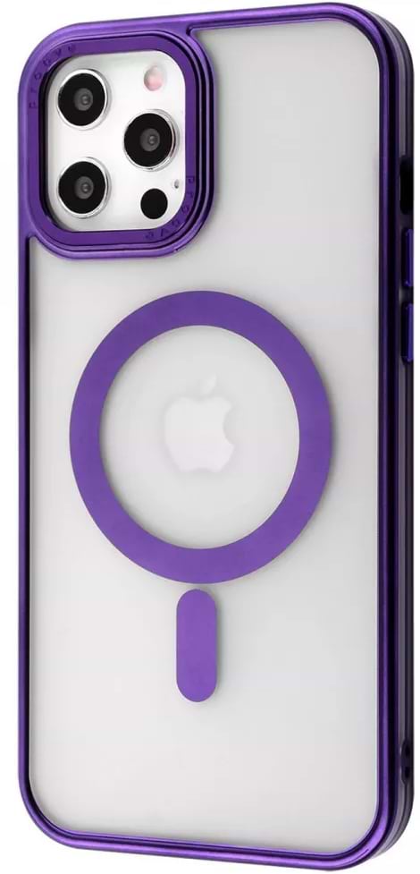 Чехол для смартфона Proove Blur Case with Magnetic Ring iPhone 12 Pro Max Deep Purple (PCBCIP120P04) - Фото 1