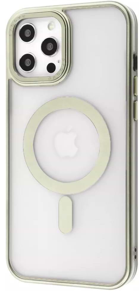 Чехол для смартфона Proove Blur Case with Magnetic Ring iPhone 12 Pro Max Natural Titanium - Фото 1