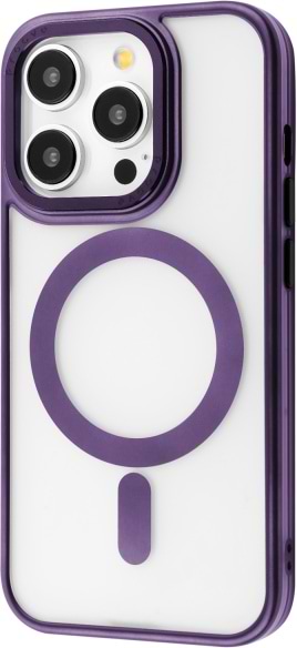Чехол для смартфона Proove Blur Case with Magnetic Ring iPhone 14 Pro Deep Purple (PCBCIP14P004) - Фото 1