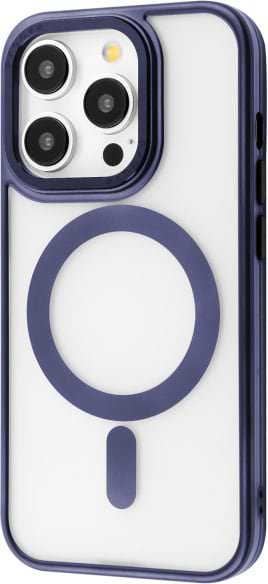 Чехол для смартфона Proove Blur Case with Magnetic Ring iPhone 14 Pro Midnight Blue (PCBCIP140008) - Фото 1