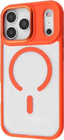 Чехол для смартфона Proove Clear Essence Case with Magnetic Ring iPhone 17 Pro Orange (PCCEIP17P010)