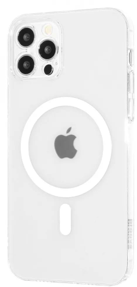 Чехол для смартфона Crystal Case with Magnetic Ring iPhone 12 Pro Transparent - Фото 1