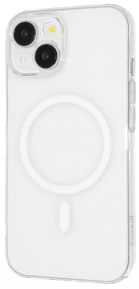 Чехол для смартфона Proove Crystal Case with Magnetic Ring iPhone 15 Transparent (PCCCIP150001) - Фото 1