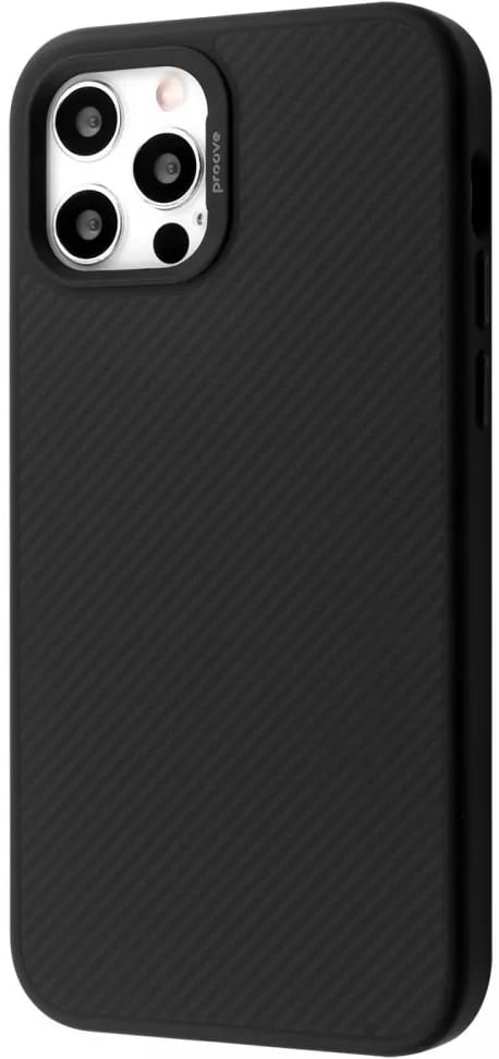Чехол для смартфона Proove Force Armor Case with Magnetic Ring iPhone 12/12 Pro Black (PCFAIP120P02) - Фото 1