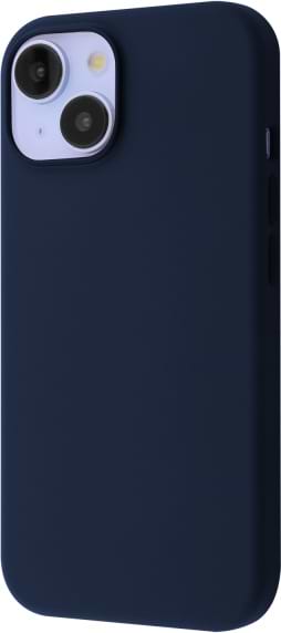 Чехол для смартфона Silicone Case with Magnetic Ring iPhone 15 Storm Blue (PCSMIP150018) - Фото 1