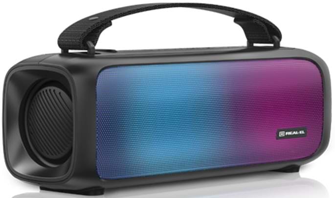 Портативна акустика REAL-EL X-717 Black - Фото 1