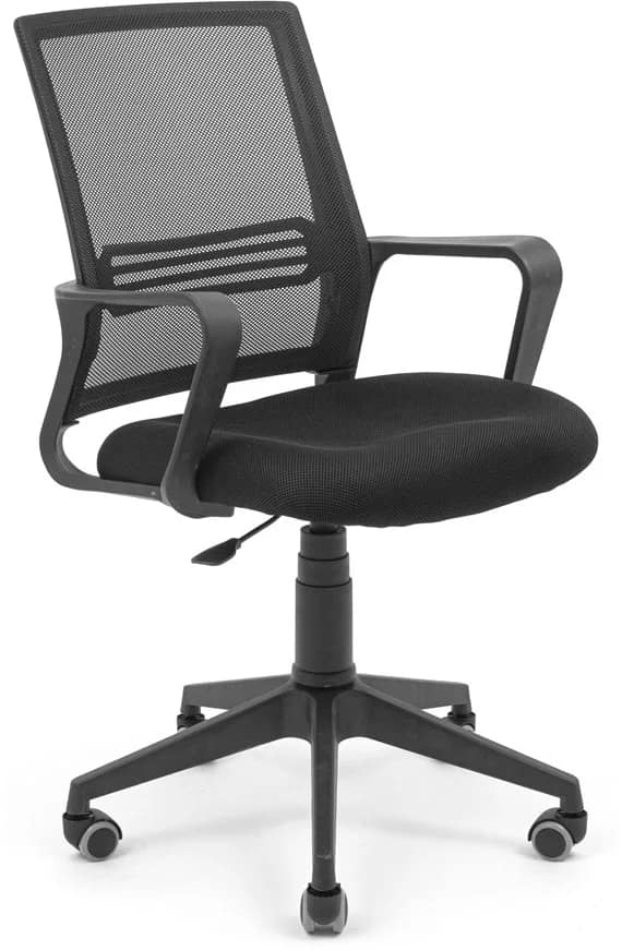 Фото - Крісло офісне Richman Джина Пластик Піастра Сітка чорна