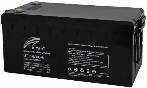 Аккумулятор для ИБП Ritar 24V 100 Ah (LFP25.6V100Ah G1)