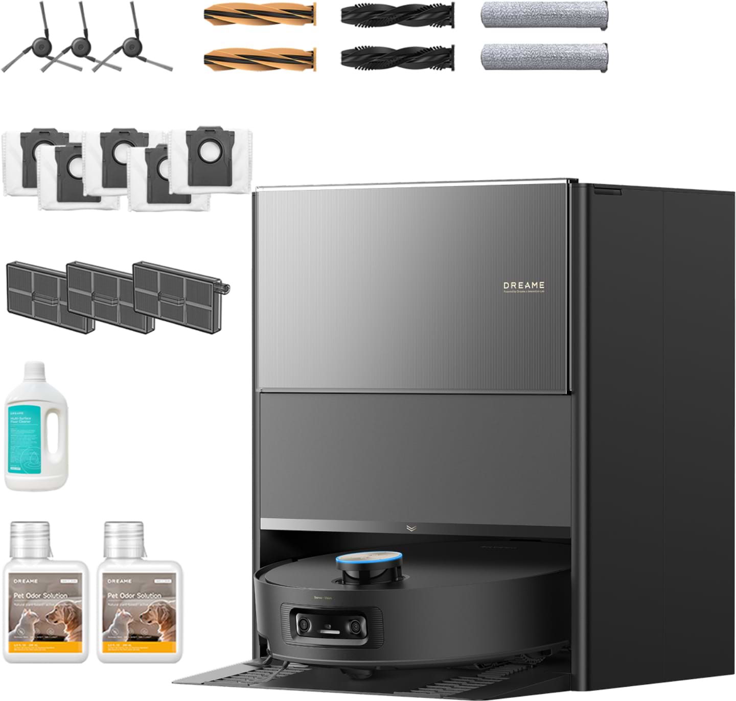 Робот-пылесос моющий Dreame Aqua 10 Ultra Roller Complete Black (RLH71DE-1-BL)