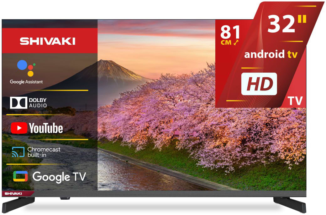 Телевізор Shivaki S32NHC900 Grey - Фото 1