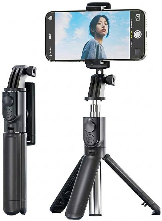 Трипод для селфи Bavin AP-10 TIKTOK TRIPOD SELFIE STICK Black (AP-10-BK)