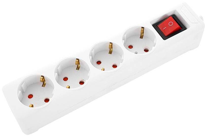 Подовжувач 220В WinningStar 4F 10A 2500W White (WNNGS-ST-4048-5M-WH)