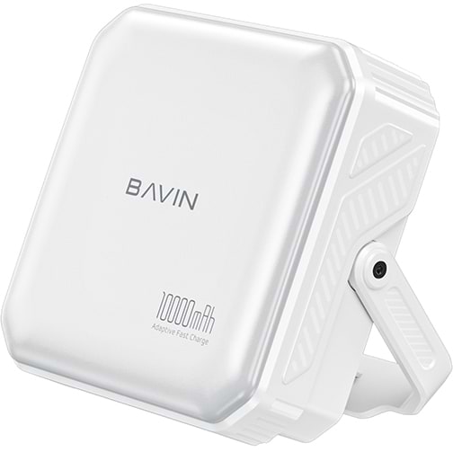 Фото - Батарея мобильная Bavin PC1172 10000 mAh SOLAR Led Lights White (Y-PC1172 WH)